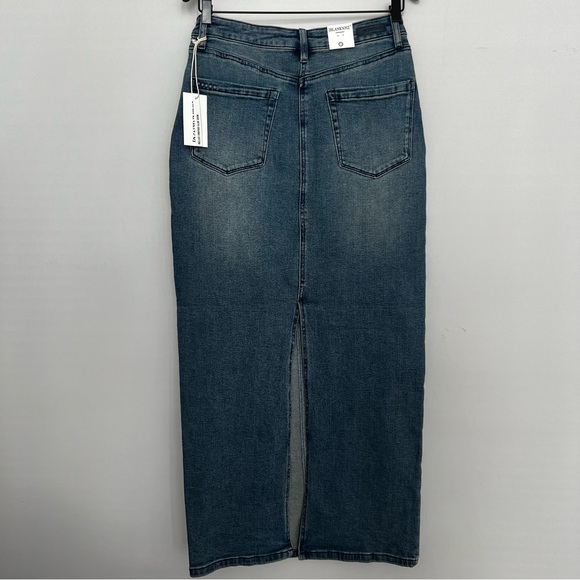 BLANKNYC Denim Maxi Skirt in High Street - Picture 8 of 16